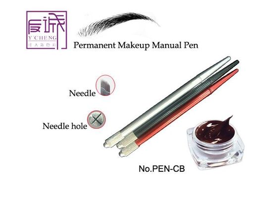 Cina Pena Makeup Tato Kosmetik Manual Permanen untuk Alis, Alis, Bibir pemasok