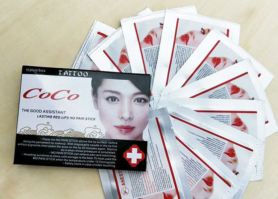 Cina Co &amp; Co Lip dan Alis Pain Relief Pasta Tattoo Anesthetic Cream pemasok