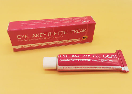 Cina 10g Eye Pink Topical Anesthetic Cream Laser Tato Penghapusan pemasok