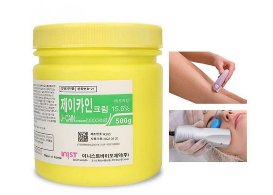Cina Korea J-Cain 15.6% Makeup Permanen 500g Tattoo Numb Cream pemasok