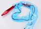Perlengkapan Peralatan Tato Lengan Klip Plastik Biru pemasok
