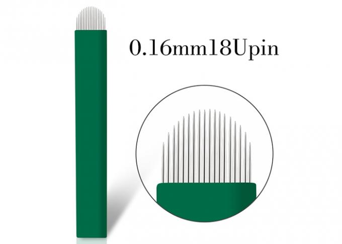 Nano 0.16MM Jarum Makeup Permanen Microblading Alis Tipis 0