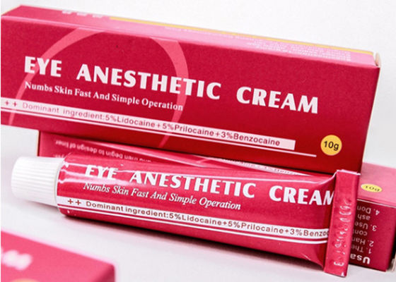 Cina 10G Eye Pink Permanent Makeup Fast Numbing Tidak Menyakitkan Tato Numb Cream pemasok