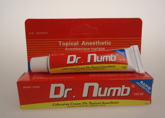 5% PMU Dr. Numb Penghilang Rasa Sakit Topikal Rasa Sakit Tato Anestetik Krim pemasok