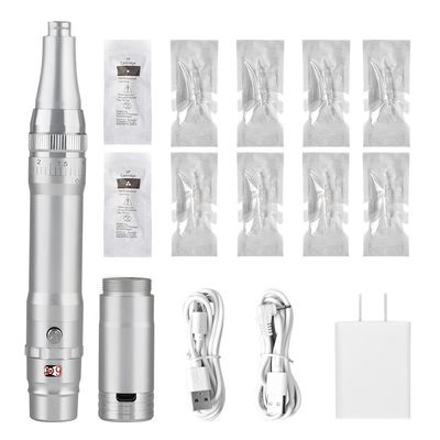 Popular Wireless Tattoo Gun Body Machine Panjang 136*20mm Microblading Cordless PMU Machine untuk alis Rambut Stroke alis pemasok