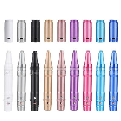 Popular Wireless Tattoo Gun Body Machine Panjang 136*20mm Microblading Cordless PMU Machine untuk alis Rambut Stroke alis pemasok