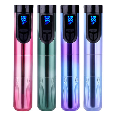 14500mAh Baterai Cadangan Daya Mesin Tato Wireless dengan Layar LCD dan Baterai yang Bisa Diganti Desain Aluminium Pesawat pemasok