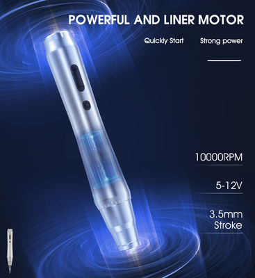 Mesin Dermografo Wireless SPMU Wireless Eyebrow Permanent Makeup Universal Cartridge Microblading Machine Pen Tato pemasok