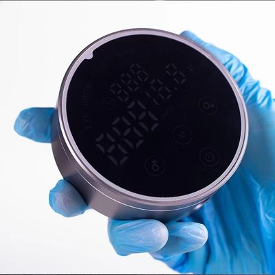 80*28mm Abu-abu AV1.5V-12V H8 Smart Power Supply Dual LCD Touch Screen Mesin Tato Berwarna Tegangan Cerdas Digital pemasok