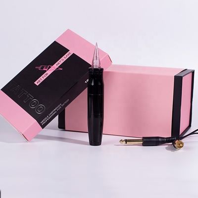 Electronic Lip Eyebrow Cosmetics Permanent Make Up Brow Tattoo Pen Mesin dengan RCA Interface dan Max.10000 RPM Kecepatan pemasok