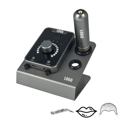 Alat Mikropigmentasi Kulit Kepala Tipe Senapan Listrik SMP dengan Makeup Permanen dan Mesin Tato Motor Swiss dalam Hitam Biru pemasok