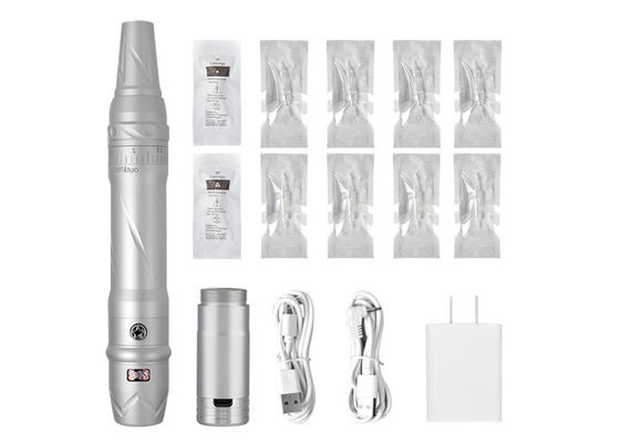 Mesin Wireless PMU Pen Tato, Mesin Tato Makeup Mikroblading Listrik pemasok