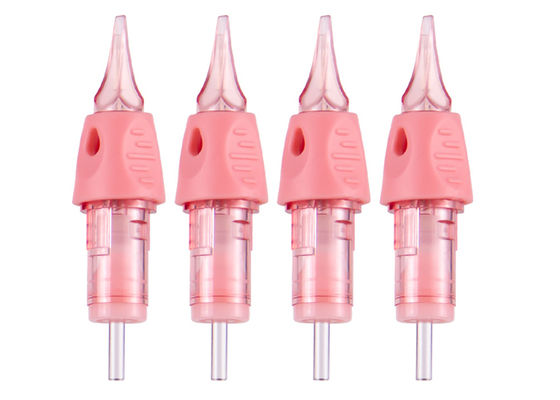 Jarum Kartrid Riasan Permanen Profesional Pink pemasok