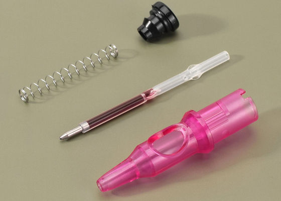 Latihan 0. 5mm Ink Cartridge Jarum Makeup Permanen pemasok