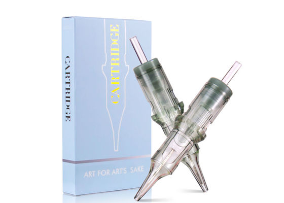 Jarum Semi-Permanen Makeup Stainless Steel dalam Warna Hijau pemasok