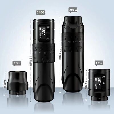 INKONE Brand Stroke 2.4-4.2mm Coreless Motor Mesin Tato Wireless Pen Tato pemasok