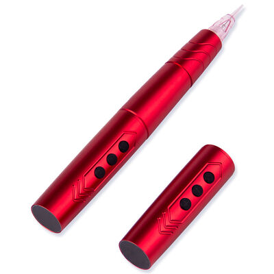 Baterai Ganda Microblading 1200mAh Pena Tato Rias Permanen Nirkabel Mesin Rias Permanen pemasok