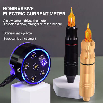 Set Mesin Tato Rotary dengan catu daya Aurora II Kit Pen Tato Populer Termasuk Senapan Tato pemasok
