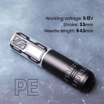 Baterai Putar Digital Pena Tato Pistol Tato Tanpa Biji Mesin Tato Nirkabel 1800 Mah pemasok