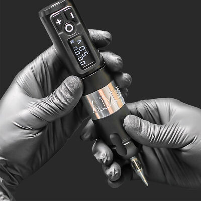 Ambition Soldier Digital Display Electric Tattoo Gun Wireless Machine Rotary Tattoo Pen Machine for Tattoo Artist pemasok