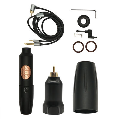 Dermograph Makeup Digital Wireless Baterai Mesin Tato Rotary Makeup Permanen Senjata Tato pemasok