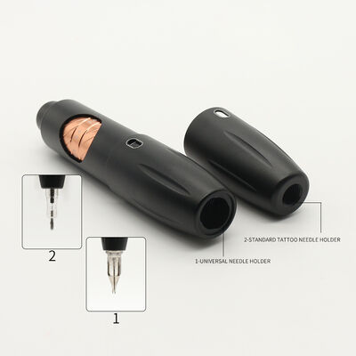 Dermograph Makeup Digital Wireless Baterai Mesin Tato Rotary Makeup Permanen Senjata Tato pemasok