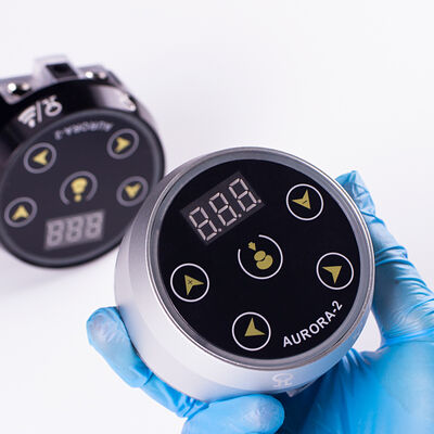 Wholesale New Upgrade Digital LCD Display Touch Screen Mini Aurora 2 Tattoo Power Supply Fit All Tattoo Machine pemasok