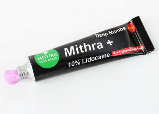 10% Warna Ungu Mithra Topical Numbing Cream Eyebrow Lip Painless Cream pemasok