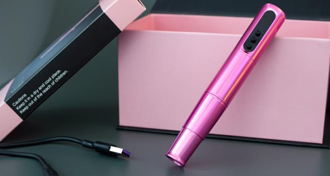 Perangkat Makeup permanen nirkabel untuk bibir garis alis Baterai kapasitas 1200mAh Fungsi Bibir Tato Akademi 6