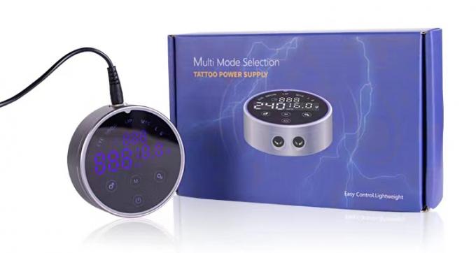 80*28mm Abu-abu AV1.5V-12V H8 Smart Power Supply Dual LCD Touch Screen Mesin Tato Berwarna Tegangan Cerdas Digital 5