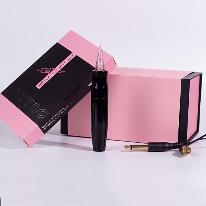 Electronic Lip Eyebrow Cosmetics Permanent Make Up Brow Tattoo Pen Mesin dengan RCA Interface dan Max.10000 RPM Kecepatan 4