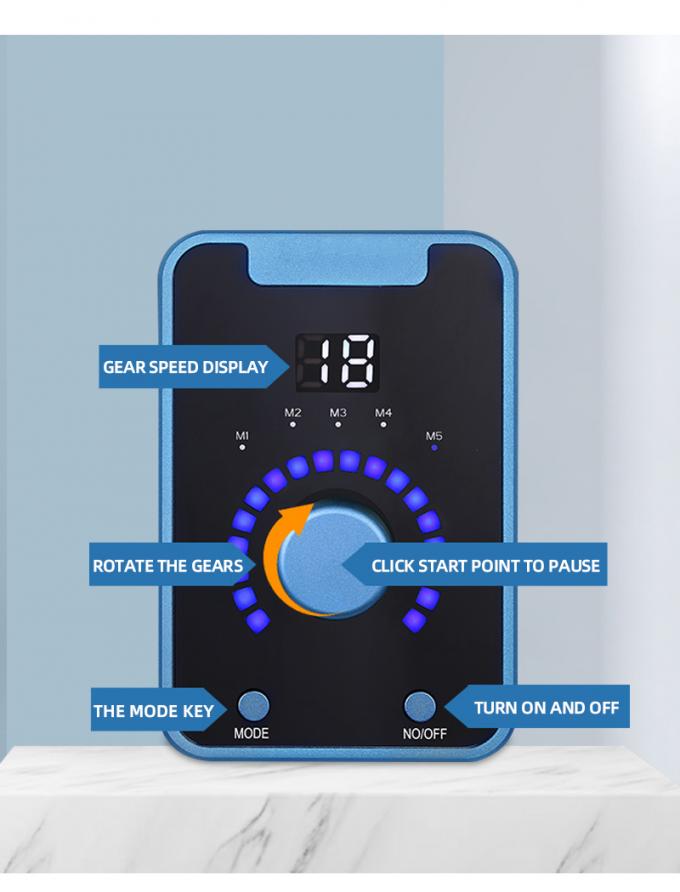 Alat Mikropigmentasi Kulit Kepala Tipe Senapan Listrik SMP dengan Makeup Permanen dan Mesin Tato Motor Swiss dalam Hitam Biru 6