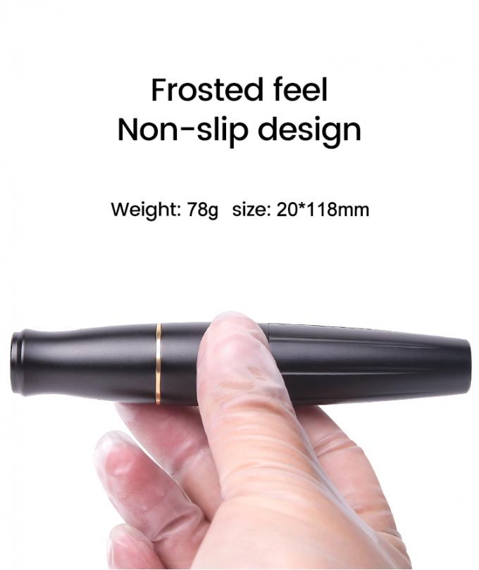 Coreless Motor Stainless Steel Merah Microblading alis Bibir Eyeliner Senjata Tato 4