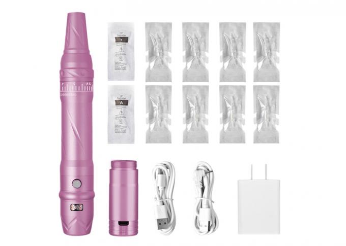 Mesin Wireless PMU Pen Tato, Mesin Tato Makeup Mikroblading Listrik 0