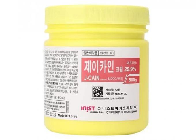 290,9% J-CAIN Korea Krim Anestetik Topikal Kecantikan Putih 500G Krim 0