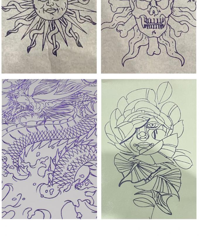 12000mAh Mini Printer Tattoo Stencil Thermal Copying Machine Wireless Transfer Printer Mesin Printer Tattoo 22