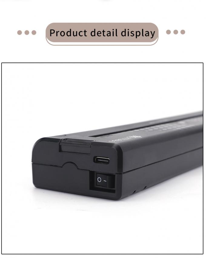12000mAh Mini Printer Tattoo Stencil Thermal Copying Machine Wireless Transfer Printer Mesin Printer Tattoo 30