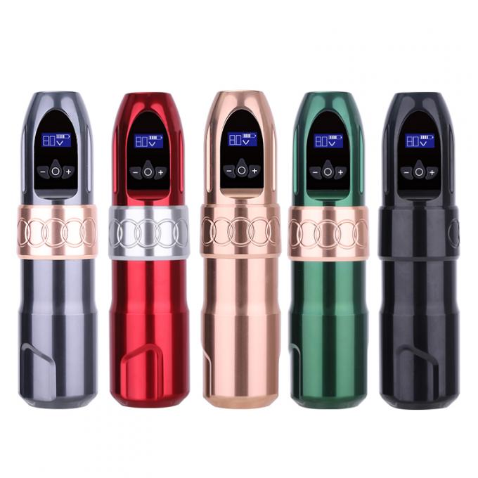 Set Mesin Tato Rotary dengan catu daya Aurora II Kit Pen Tato Populer Termasuk Senapan Tato 0