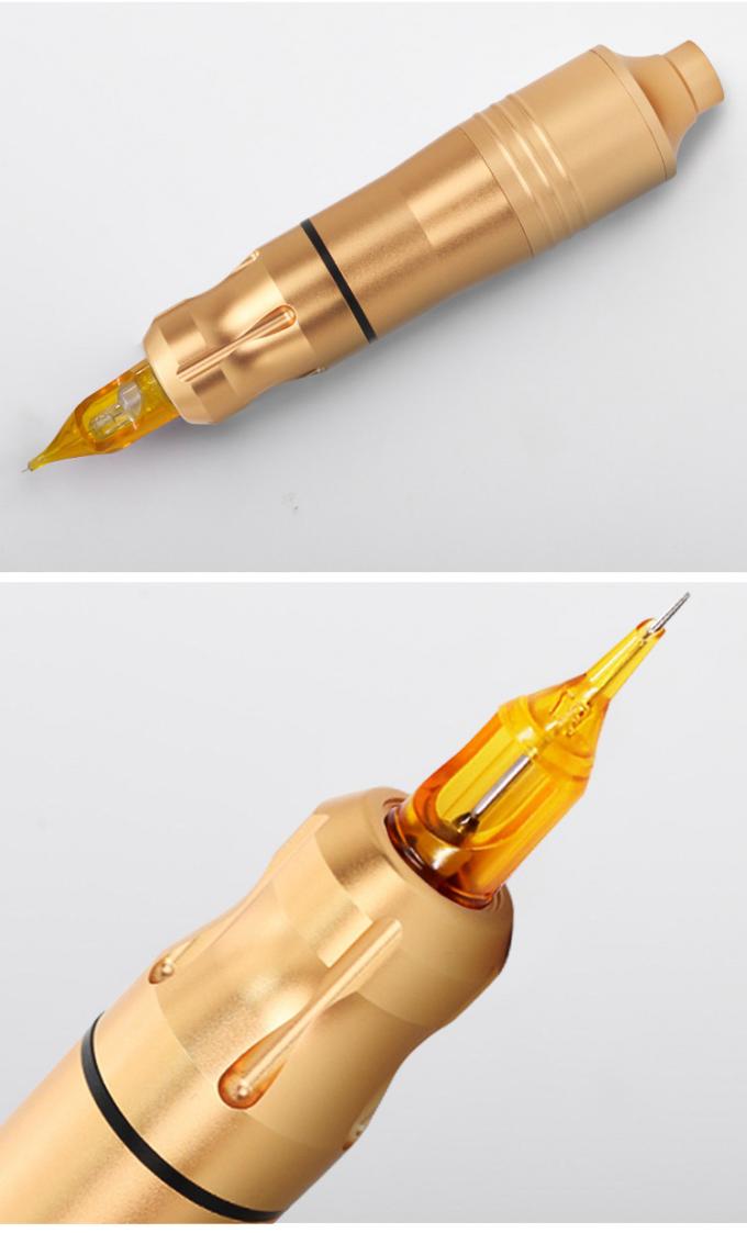 Set Mesin Tato Rotary dengan catu daya Aurora II Kit Pen Tato Populer Termasuk Senapan Tato 28