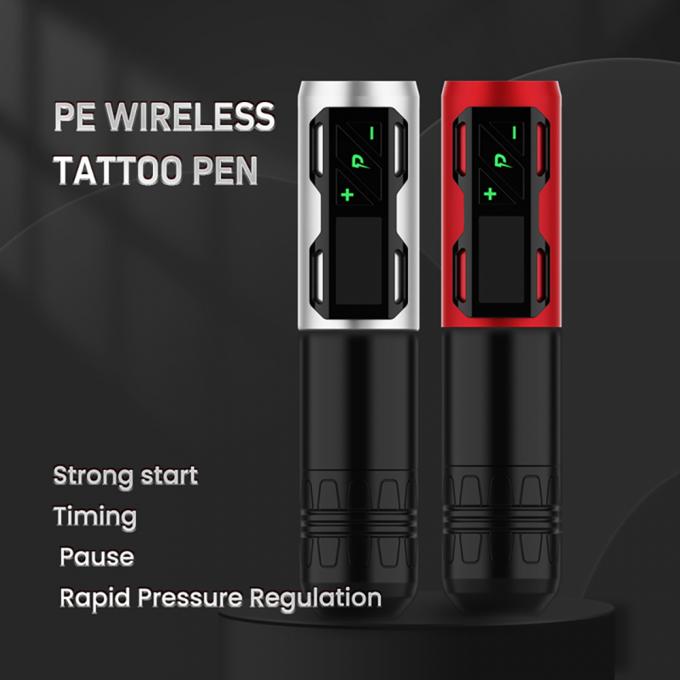 Baterai Putar Digital Pena Tato Pistol Tato Tanpa Biji Mesin Tato Nirkabel 1800 Mah 6