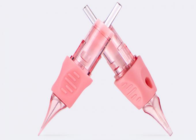 Jarum Kartrid Riasan Permanen Profesional Pink 0