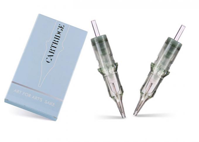 Jarum Semi-Permanen Makeup Stainless Steel dalam Warna Hijau 2